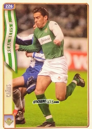 Figurina Cañas - Las Fichas De La Liga 2004-2005 n. 226 - Mundicromo