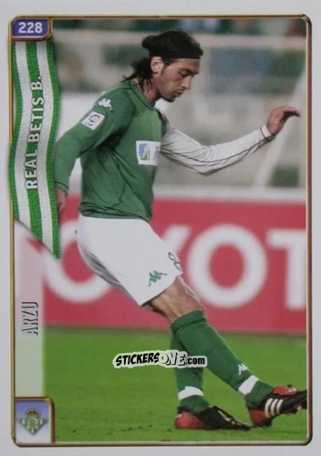 Cromo Arzu - Las Fichas De La Liga 2004-2005 n. 228 - Mundicromo