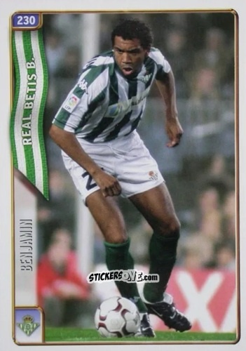 Figurina Benjamin - Las Fichas De La Liga 2004-2005 n. 230 - Mundicromo