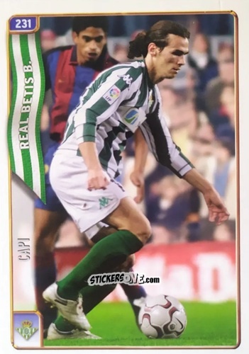 Cromo Capi - Las Fichas De La Liga 2004-2005 n. 231 - Mundicromo