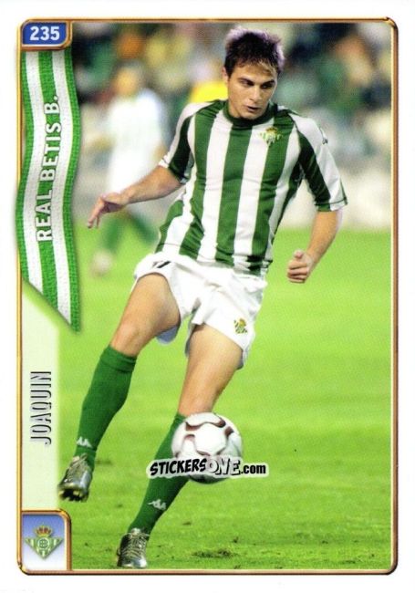 Sticker Joaquin - Las Fichas De La Liga 2004-2005 n. 235 - Mundicromo