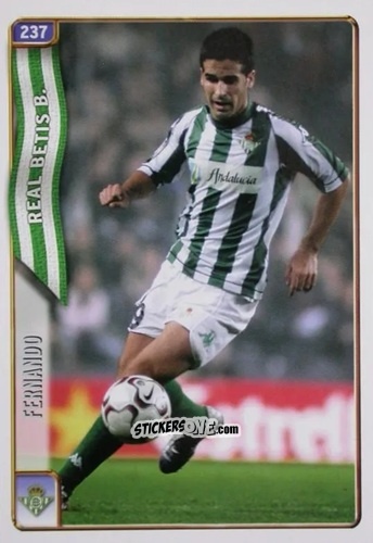 Cromo Fernando - Las Fichas De La Liga 2004-2005 n. 237 - Mundicromo