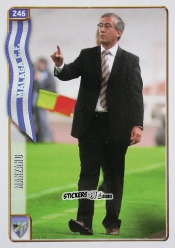 Cromo Manzano - Las Fichas De La Liga 2004-2005 n. 246 - Mundicromo