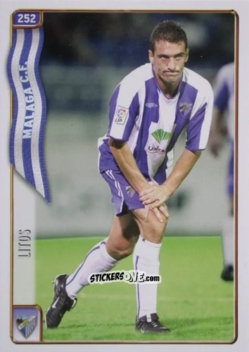 Cromo Litos - Las Fichas De La Liga 2004-2005 n. 252 - Mundicromo