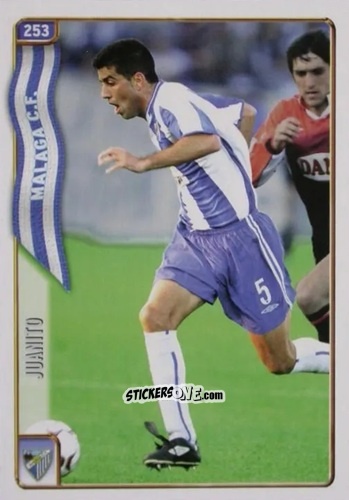 Sticker Juanito - Las Fichas De La Liga 2004-2005 n. 253 - Mundicromo