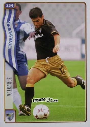 Sticker Valcarce - Las Fichas De La Liga 2004-2005 n. 254 - Mundicromo