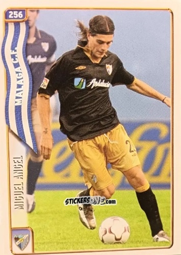 Sticker M. Angel - Las Fichas De La Liga 2004-2005 n. 256 - Mundicromo