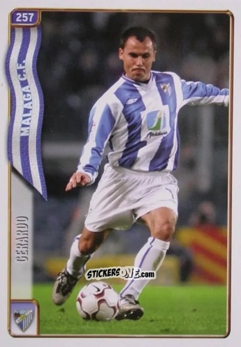Sticker Gerardo - Las Fichas De La Liga 2004-2005 n. 257 - Mundicromo