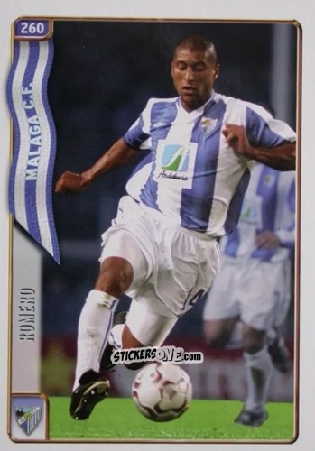 Sticker Romero - Las Fichas De La Liga 2004-2005 n. 260 - Mundicromo