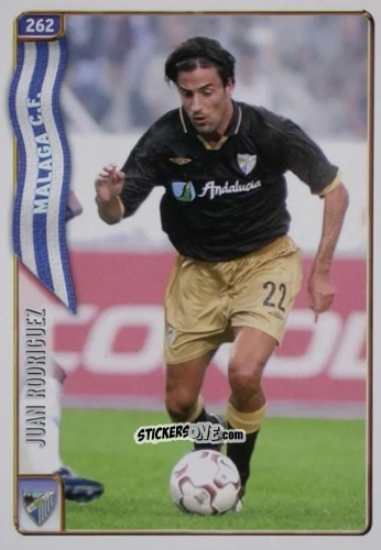 Sticker Juan Rodriguez - Las Fichas De La Liga 2004-2005 n. 262 - Mundicromo