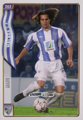 Sticker Manu - Las Fichas De La Liga 2004-2005 n. 263 - Mundicromo