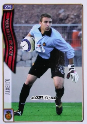 Figurina Alberto - Las Fichas De La Liga 2004-2005 n. 275 - Mundicromo