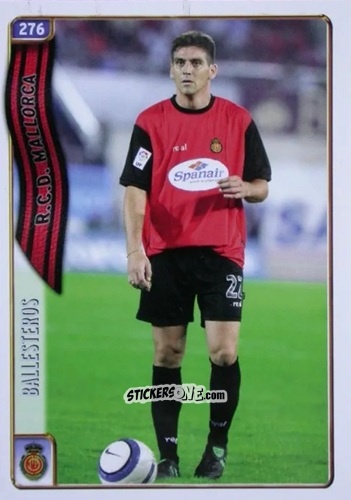 Figurina Ballesteros - Las Fichas De La Liga 2004-2005 n. 276 - Mundicromo