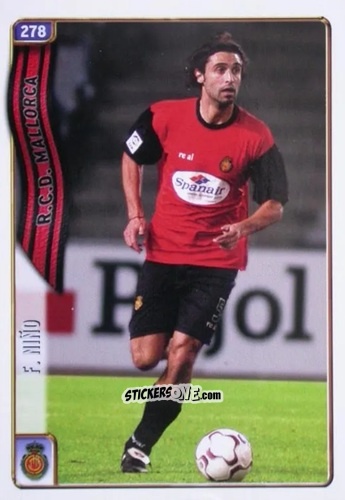 Figurina F. Niño - Las Fichas De La Liga 2004-2005 n. 278 - Mundicromo