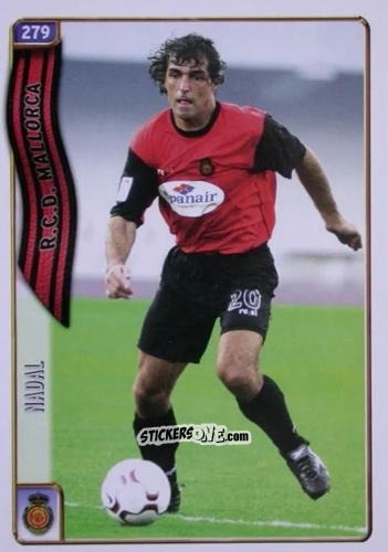 Sticker Nadal - Las Fichas De La Liga 2004-2005 n. 279 - Mundicromo