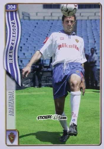 Figurina Aranzabal - Las Fichas De La Liga 2004-2005 n. 304 - Mundicromo