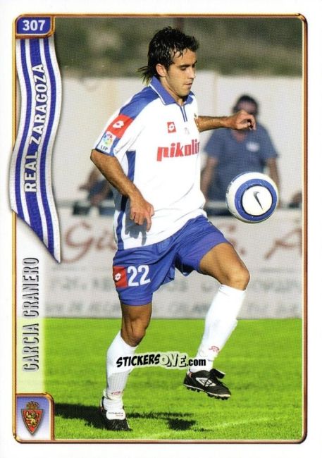 Sticker G. Granero - Las Fichas De La Liga 2004-2005 n. 307 - Mundicromo