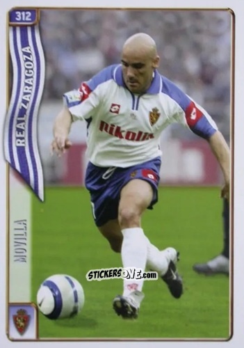 Figurina Movilla - Las Fichas De La Liga 2004-2005 n. 312 - Mundicromo