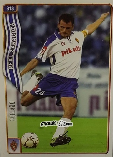 Figurina Soriano - Las Fichas De La Liga 2004-2005 n. 313 - Mundicromo