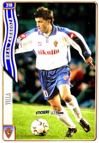 Sticker Villa - Las Fichas De La Liga 2004-2005 n. 318 - Mundicromo