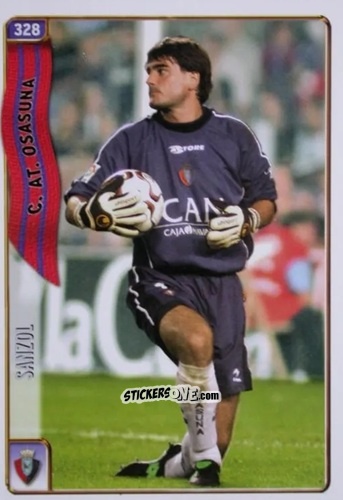 Figurina Sanzol - Las Fichas De La Liga 2004-2005 n. 328 - Mundicromo