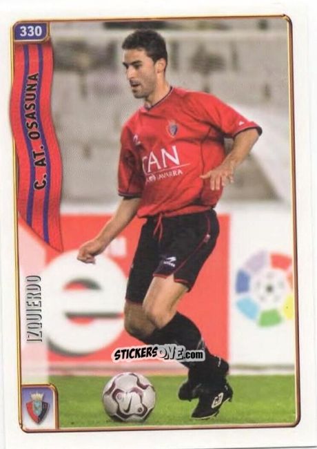 Figurina Izquierdo - Las Fichas De La Liga 2004-2005 n. 330 - Mundicromo
