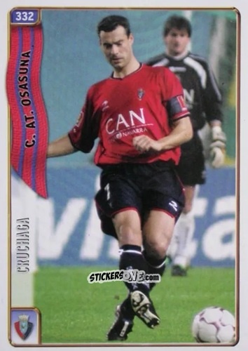 Figurina Cruchaga - Las Fichas De La Liga 2004-2005 n. 332 - Mundicromo