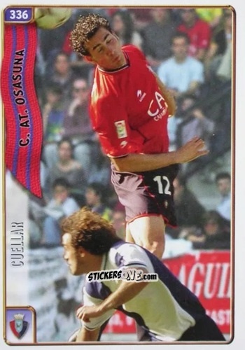 Figurina Cuellar - Las Fichas De La Liga 2004-2005 n. 336 - Mundicromo