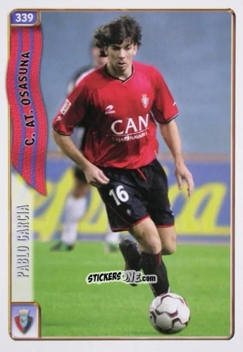 Figurina P. Garcia - Las Fichas De La Liga 2004-2005 n. 339 - Mundicromo