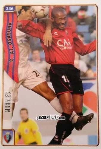 Figurina Morales - Las Fichas De La Liga 2004-2005 n. 346 - Mundicromo