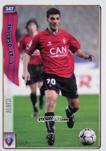 Figurina Aloisi - Las Fichas De La Liga 2004-2005 n. 347 - Mundicromo