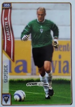 Cromo Gaspercic - Las Fichas De La Liga 2004-2005 n. 355 - Mundicromo