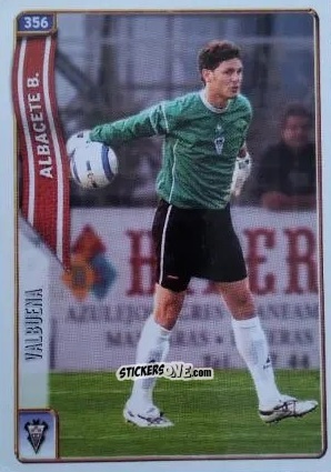 Cromo Valbuena - Las Fichas De La Liga 2004-2005 n. 356 - Mundicromo