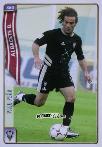 Cromo P. Peña - Las Fichas De La Liga 2004-2005 n. 360 - Mundicromo