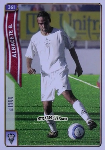 Cromo Mingo - Las Fichas De La Liga 2004-2005 n. 361 - Mundicromo