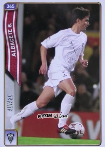 Cromo Alvaro - Las Fichas De La Liga 2004-2005 n. 365 - Mundicromo