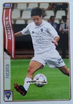 Cromo Pacheco - Las Fichas De La Liga 2004-2005 n. 371 - Mundicromo