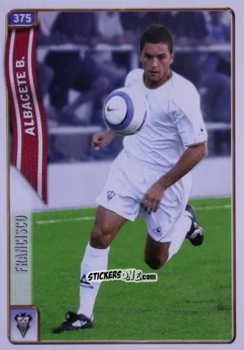 Cromo Francisco - Las Fichas De La Liga 2004-2005 n. 375 - Mundicromo