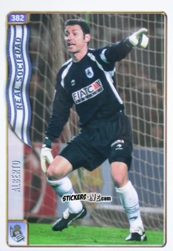 Sticker Alberto - Las Fichas De La Liga 2004-2005 n. 382 - Mundicromo