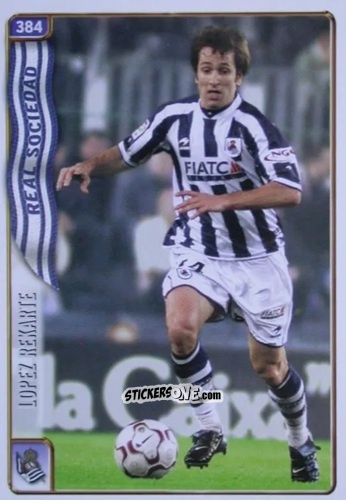 Figurina López Rek - Las Fichas De La Liga 2004-2005 n. 384 - Mundicromo