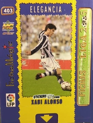 Figurina X.Alonso - Las Fichas De La Liga 2004-2005 n. 403 - Mundicromo