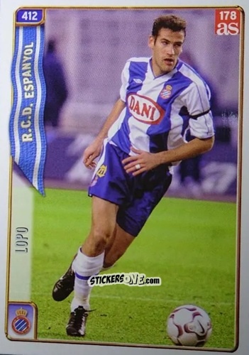 Figurina Lopo - Las Fichas De La Liga 2004-2005 n. 412 - Mundicromo