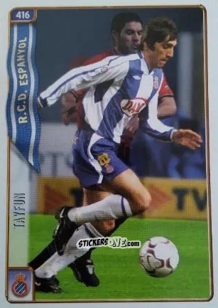 Sticker Oscar S. - Las Fichas De La Liga 2004-2005 n. 416 - Mundicromo