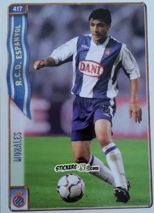 Figurina Morales - Las Fichas De La Liga 2004-2005 n. 417 - Mundicromo