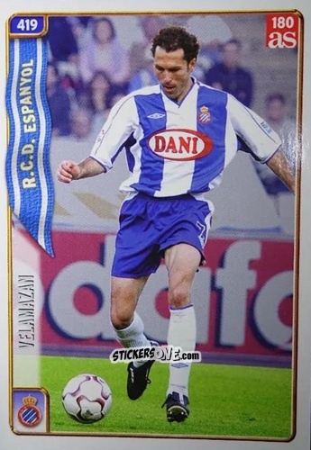 Figurina Velamazán - Las Fichas De La Liga 2004-2005 n. 419 - Mundicromo