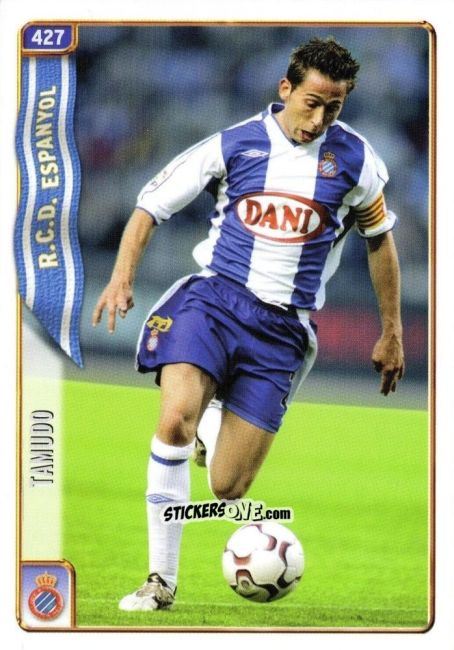 Figurina Tamudo - Las Fichas De La Liga 2004-2005 n. 427 - Mundicromo
