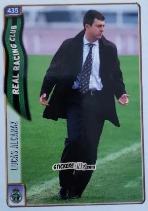 Cromo L. Alcaráz - Las Fichas De La Liga 2004-2005 n. 435 - Mundicromo