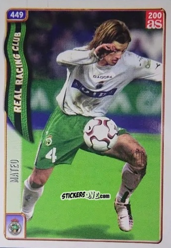 Figurina Mateo - Las Fichas De La Liga 2004-2005 n. 449 - Mundicromo