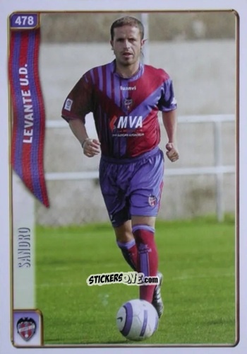 Figurina Sandro - Las Fichas De La Liga 2004-2005 n. 478 - Mundicromo
