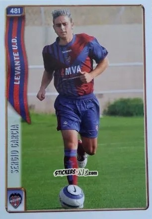 Figurina S. Garcia - Las Fichas De La Liga 2004-2005 n. 481 - Mundicromo